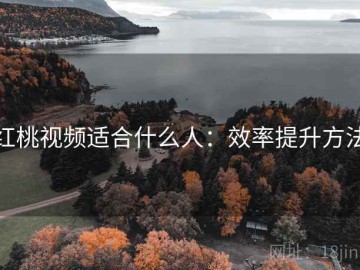 红桃视频适合什么人：效率提升方法