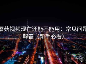 蘑菇视频现在还能不能用：常见问题解答（新手必看）