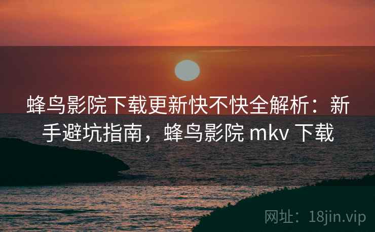 蜂鸟影院下载更新快不快全解析：新手避坑指南，蜂鸟影院 mkv 下载