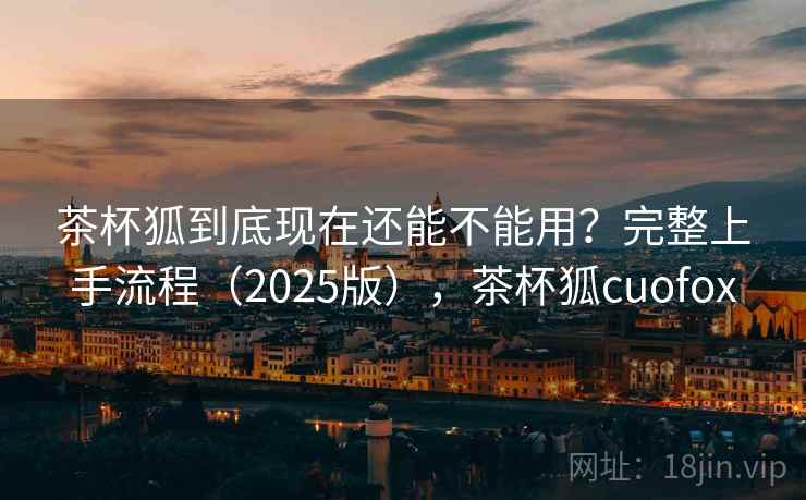 茶杯狐到底现在还能不能用？完整上手流程（2025版），茶杯狐cuofox