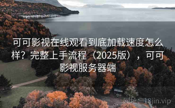 可可影视在线观看到底加载速度怎么样?完整上手流程(2025版),可可影视服务器端 可可影视在线观看到底加载速度怎么样?完整上手流程(2025版),可可影视服务器端