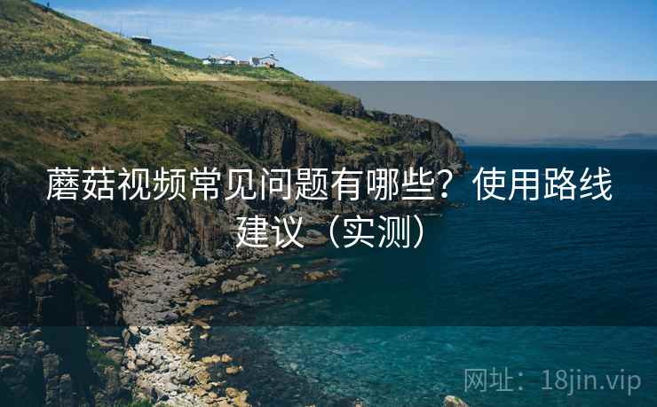 蘑菇视频常见问题有哪些？使用路线建议（实测）