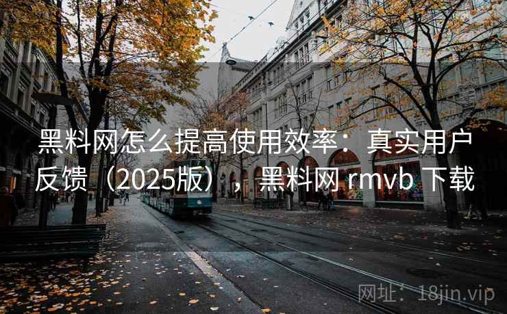 黑料网怎么提高使用效率:真实用户反馈(2025版),黑料网 rmvb 下载 黑料网怎么提高使用效率:真实用户反馈(2025版),黑料网 rmvb 下载