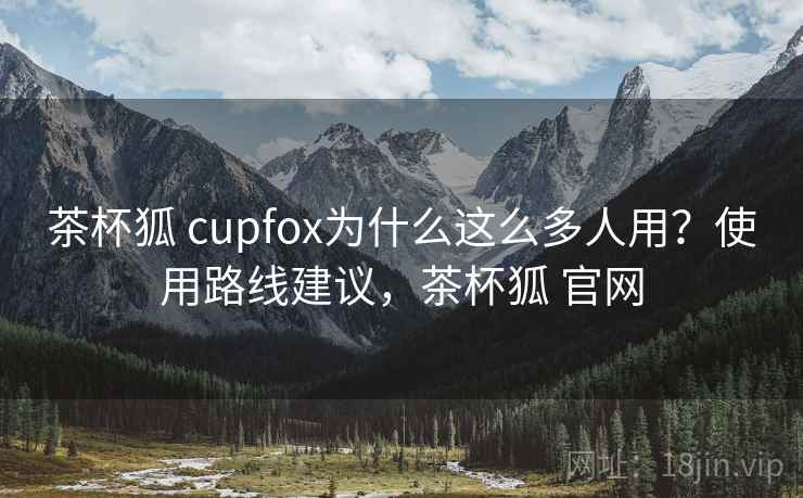 茶杯狐 cupfox为什么这么多人用?使用路线建议,茶杯狐 官网 茶杯狐 cupfox为什么这么多人用?使用路线建议,茶杯狐 官网